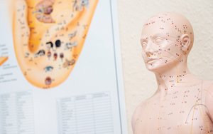 Behandlungszimmer für Akupunkturen