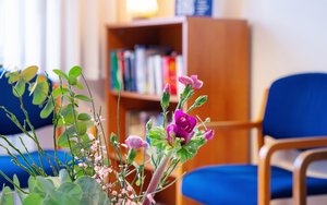 Behandlungszimmer der Hausarztpraxis Rückersdorf